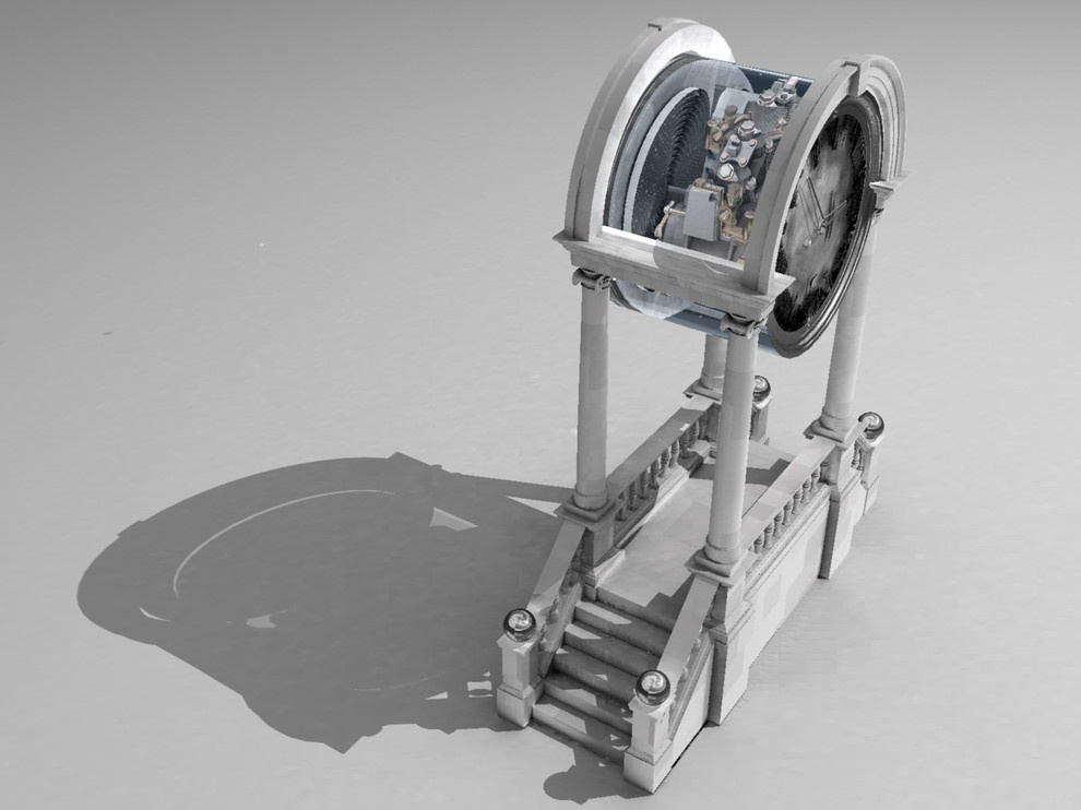 ЧАСЫ в стиле АНДРЕА ПАЛЛАДИО