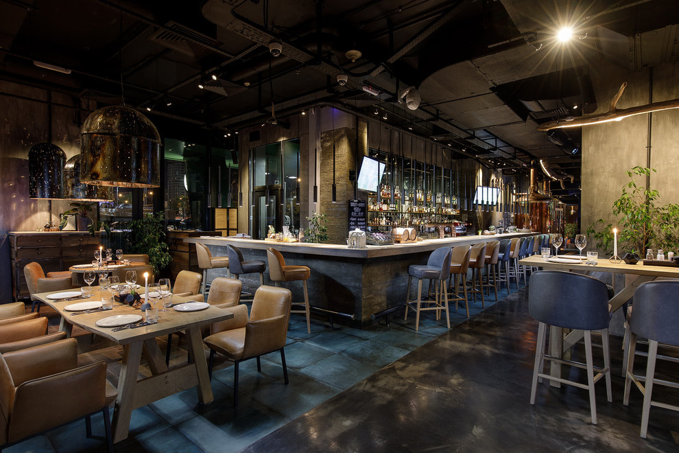 Интерьер ресторана Grut