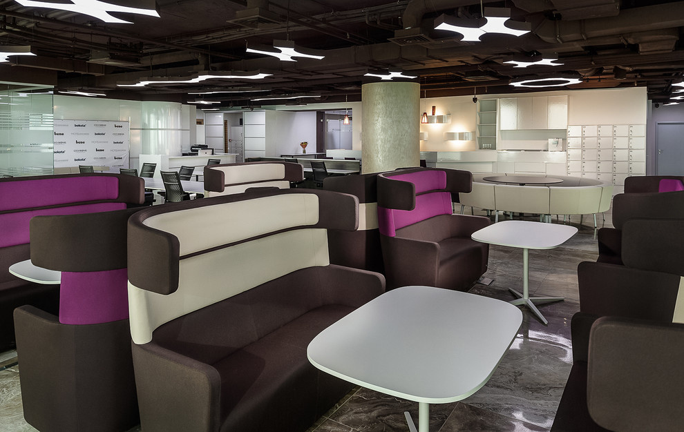 Интерьер коворкинга CEO Rooms