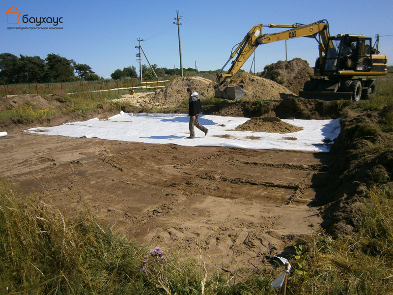 Строительство дома в Калининграде, пос. Заостровье