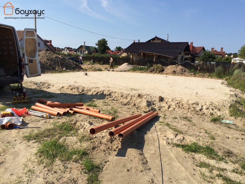 Строительство дома в Калининграде, пос. Заостровье