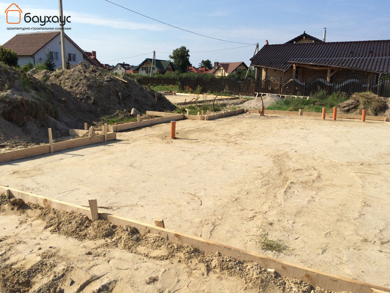 Строительство дома в Калининграде, пос. Заостровье