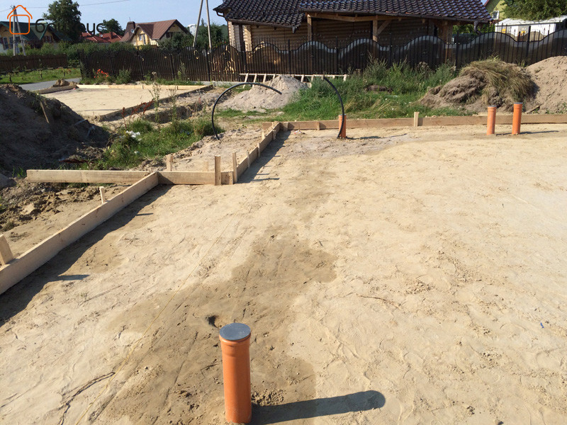 Строительство дома в Калининграде, пос. Заостровье