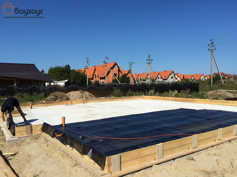 Строительство дома в Калининграде, пос. Заостровье