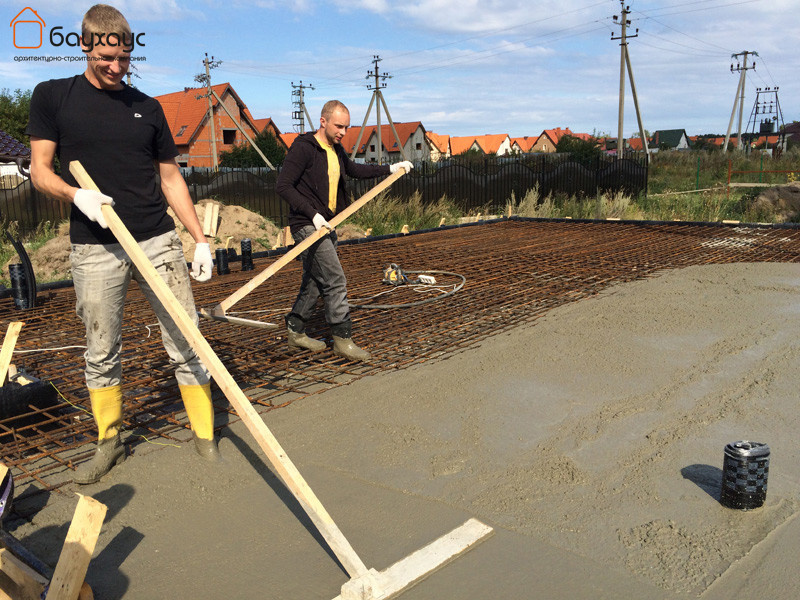 Строительство дома в Калининграде, пос. Заостровье