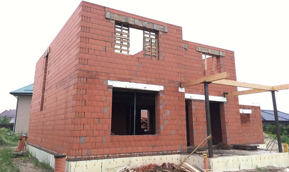 Строительство загородного дома в пос. Заозерье