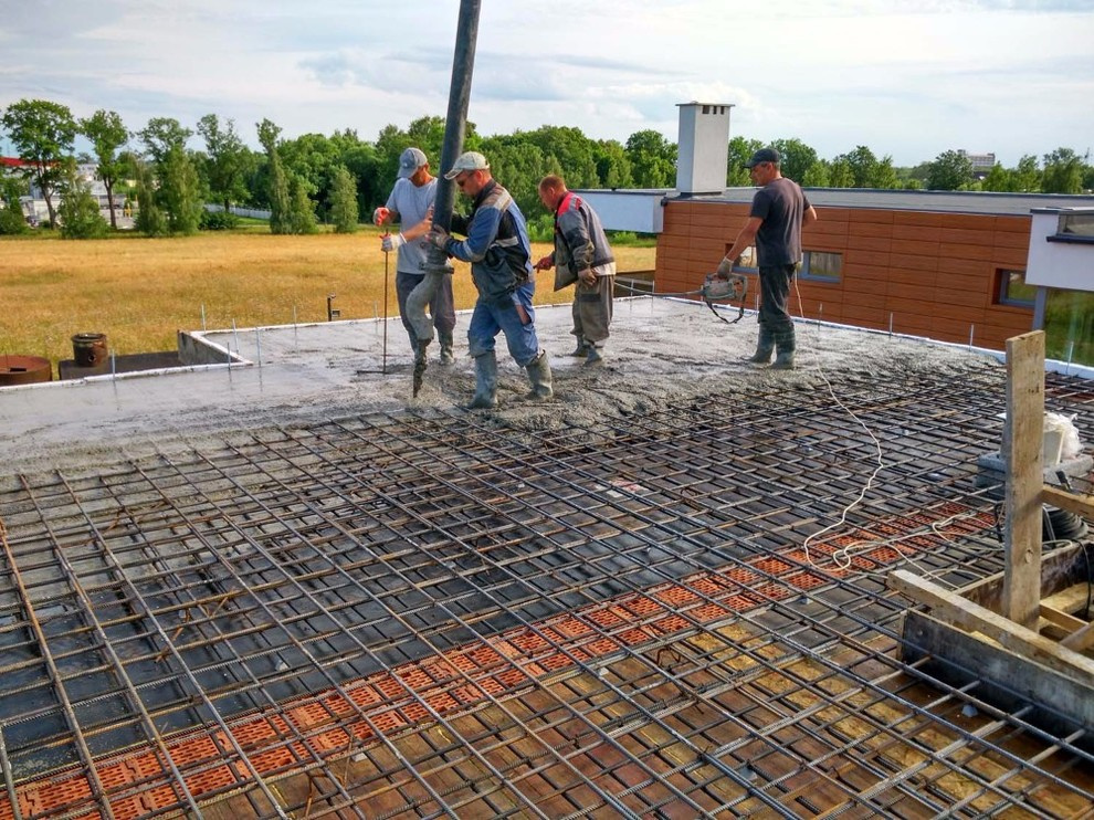 Строительство загородного дома в пос. Заозерье