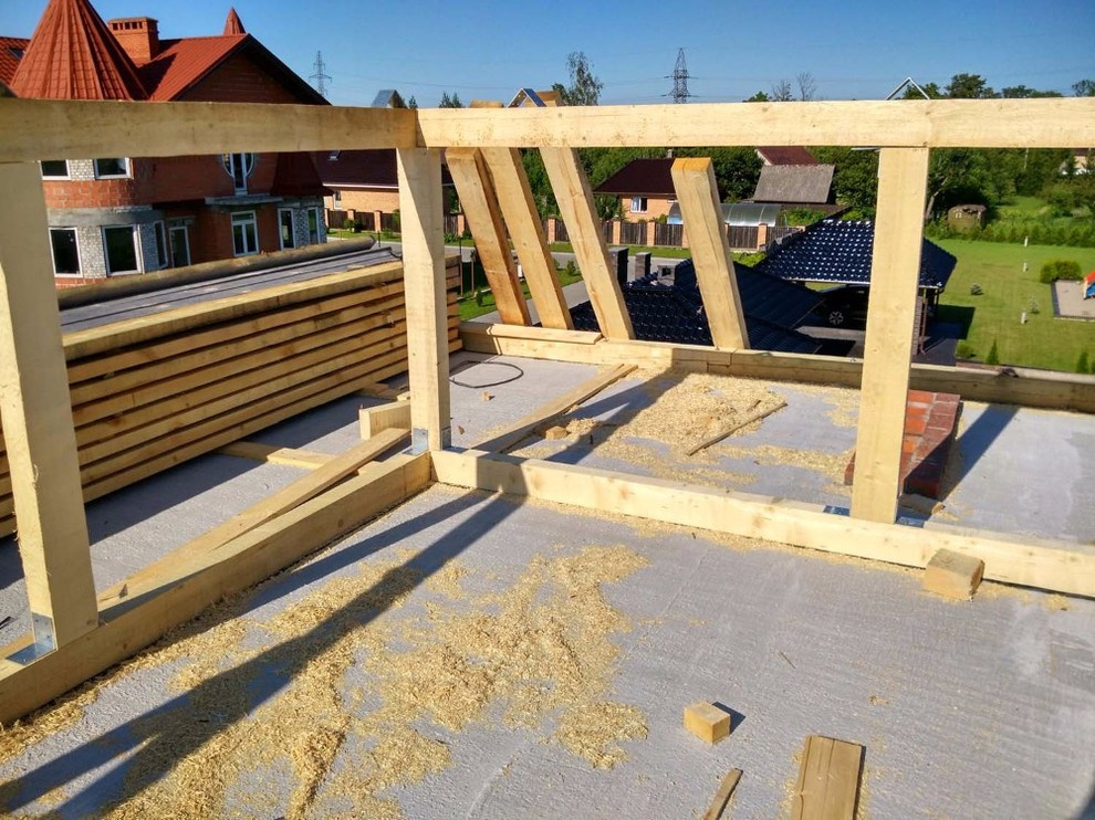 Строительство загородного дома в пос. Заозерье