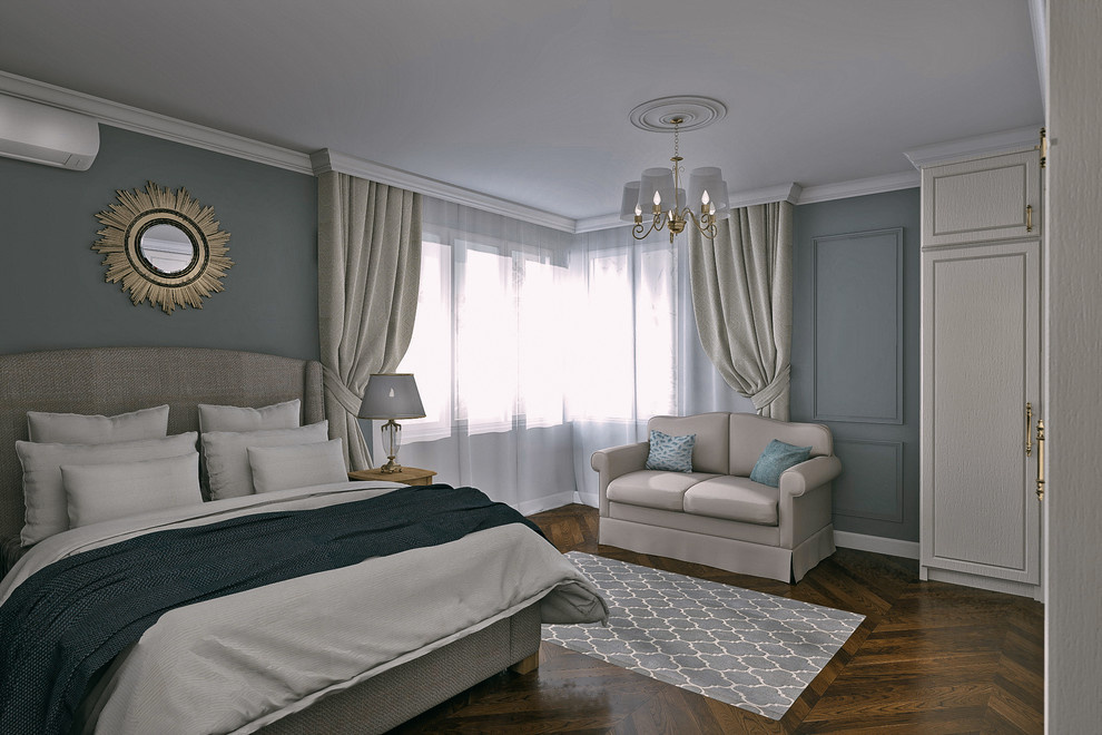 Дизайн-проект 2-х комнатной квартиры в классическом стиле.