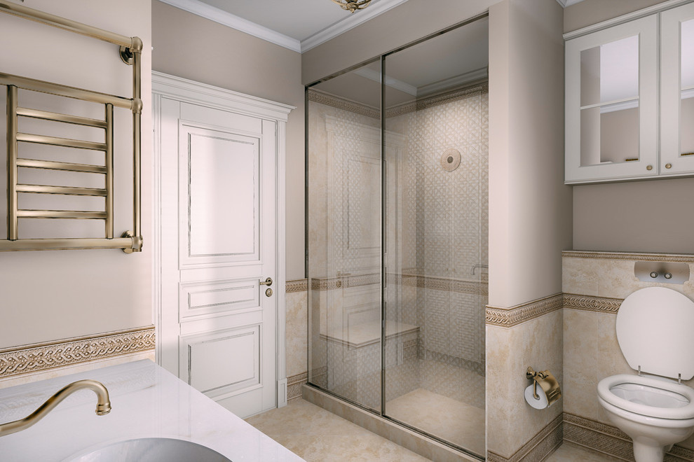 Дизайн-проект 2-х комнатной квартиры в классическом стиле.