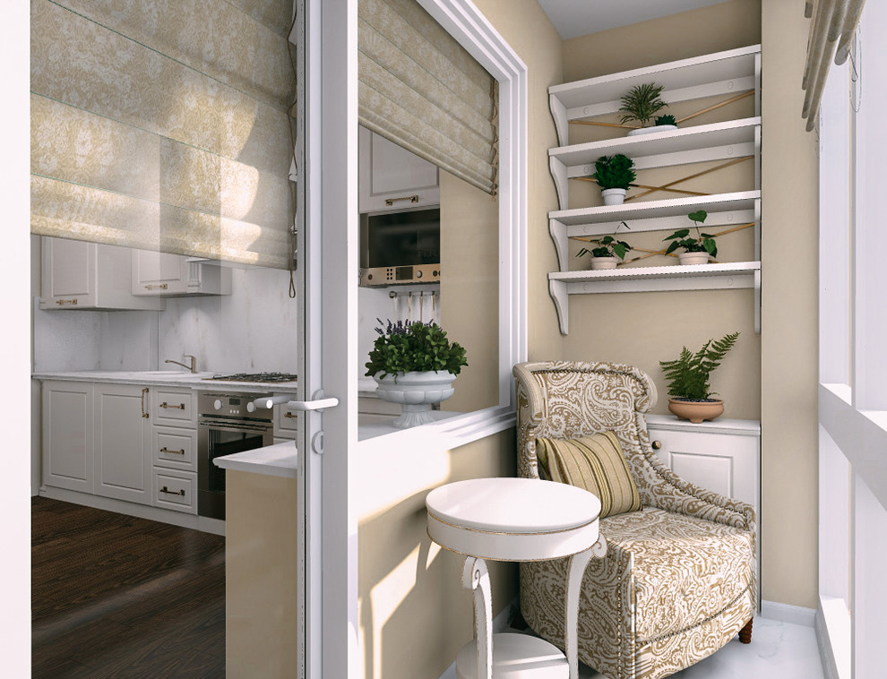 Дизайн-проект 2-х комнатной квартиры в классическом стиле.