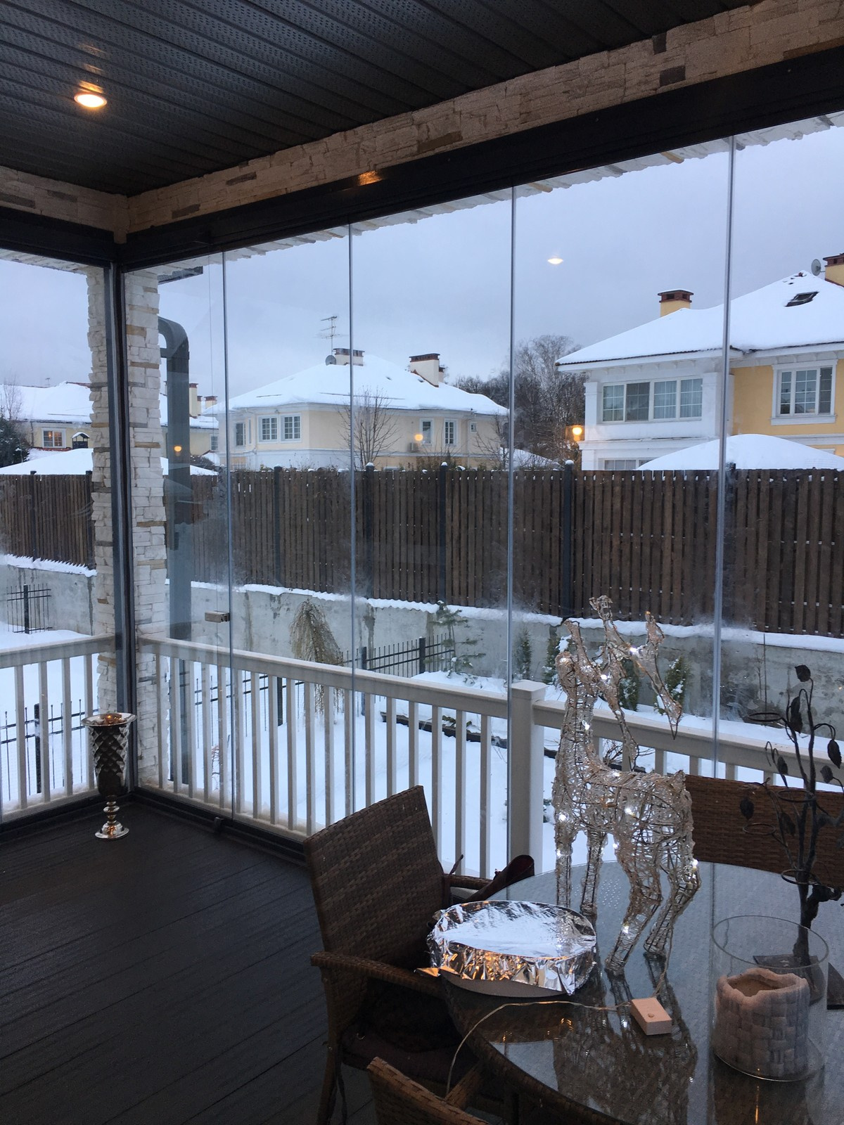 Безрамное остекление Лумон