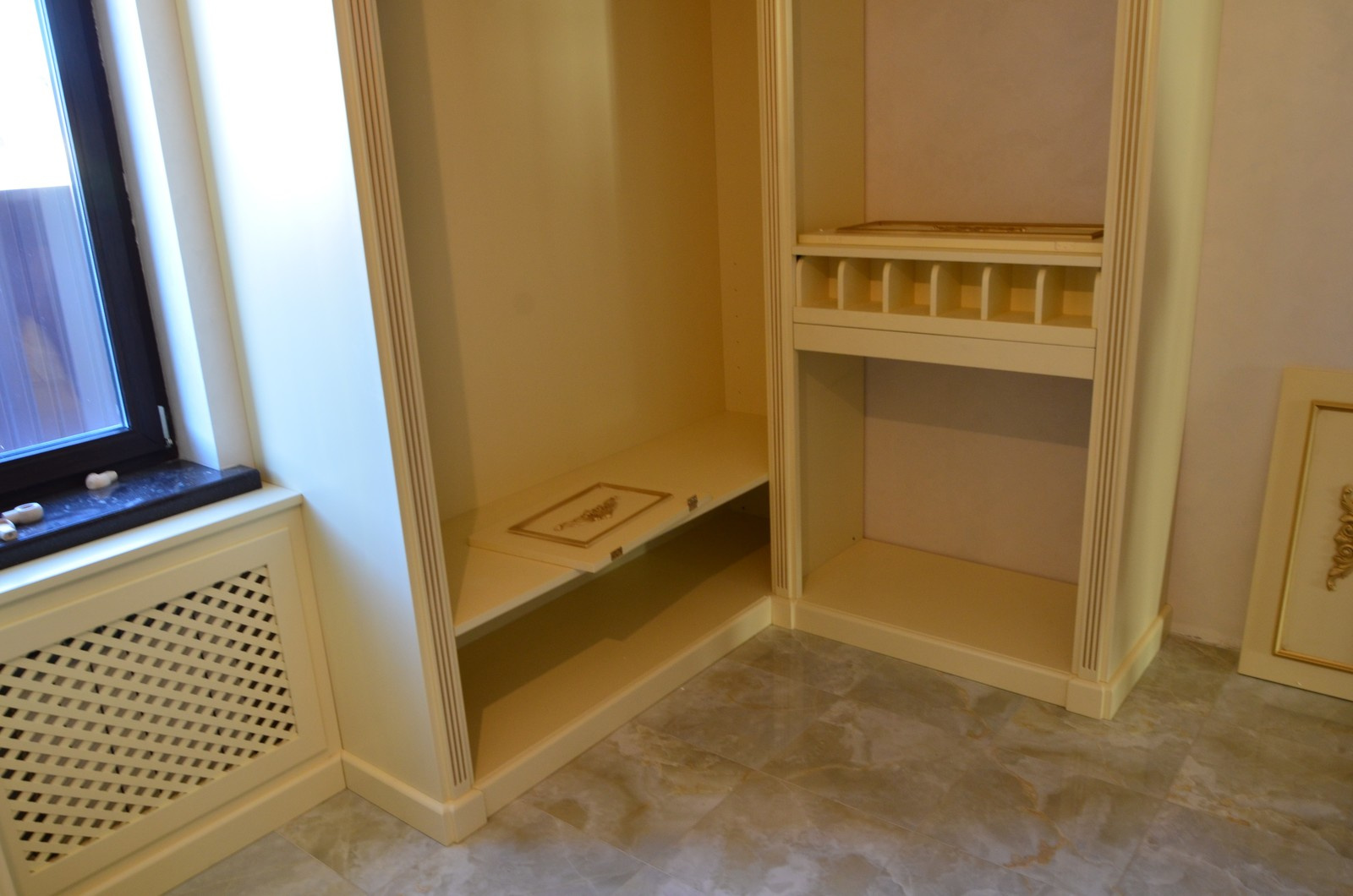 Cabina armadio avorio