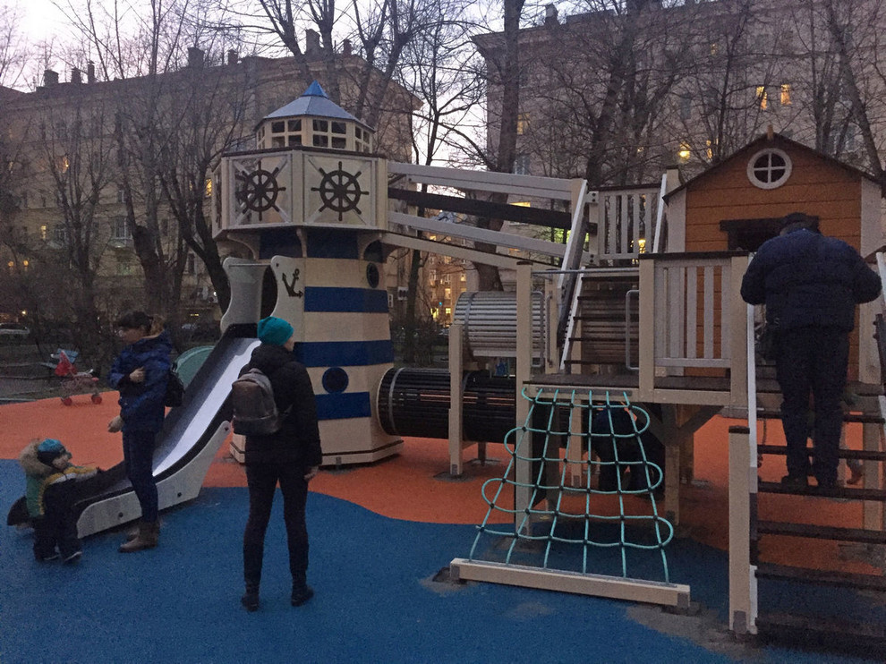 Детские площадки от Дворик.ру в Щукино (по программе Активный гражданин)