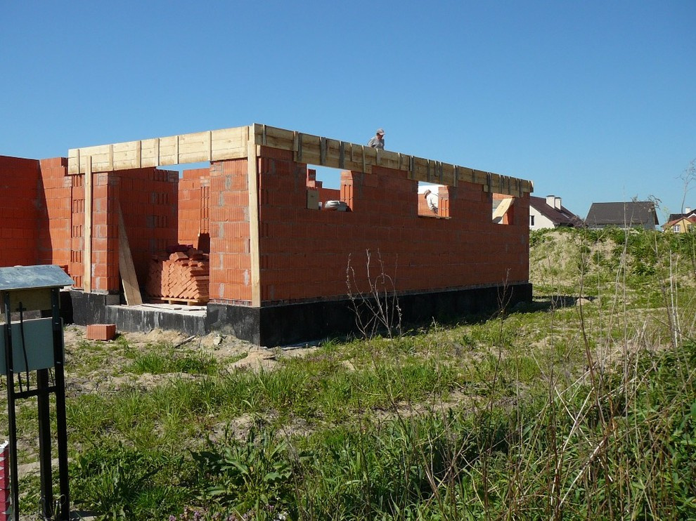 Строительство домов в Калининградке №1