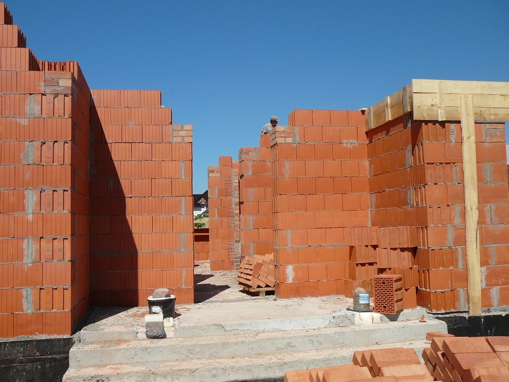 Строительство домов в Калининградке №1