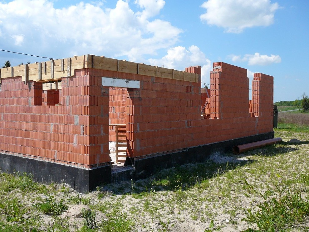 Строительство домов в Калининградке №1