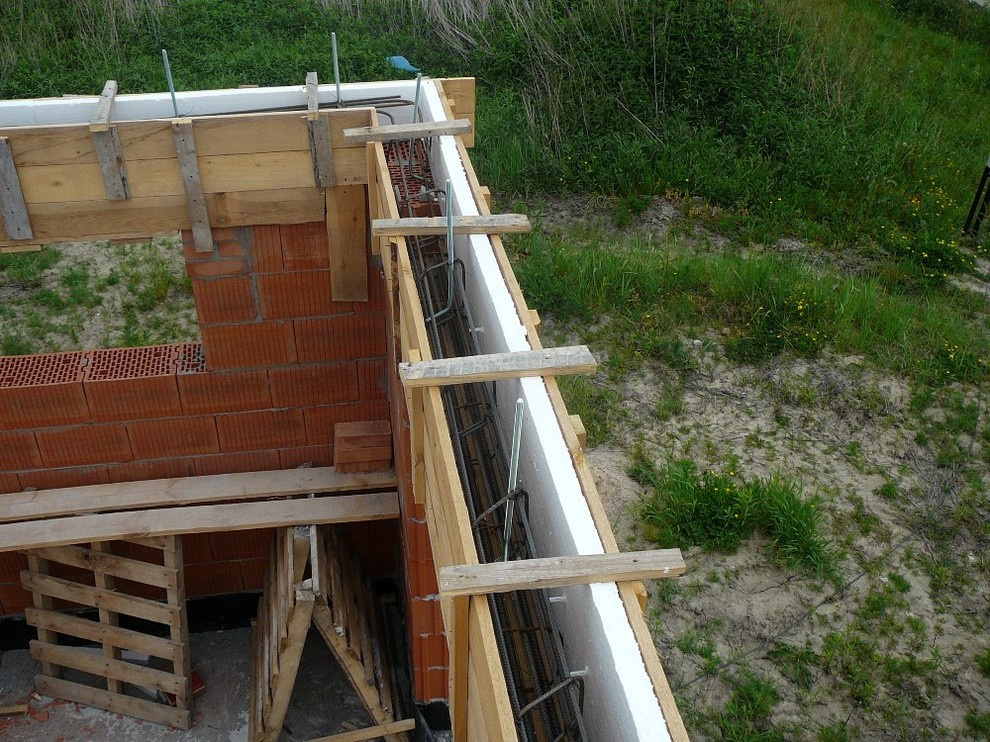 Строительство домов в Калининградке №1