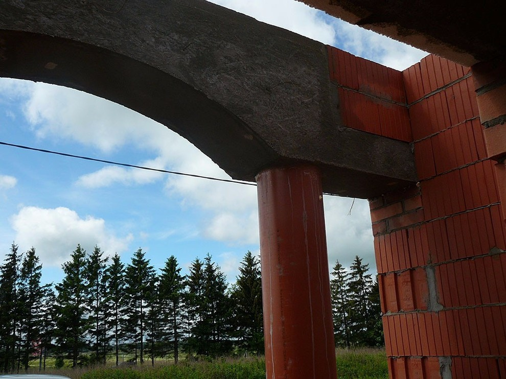 Строительство домов в Калининградке №1