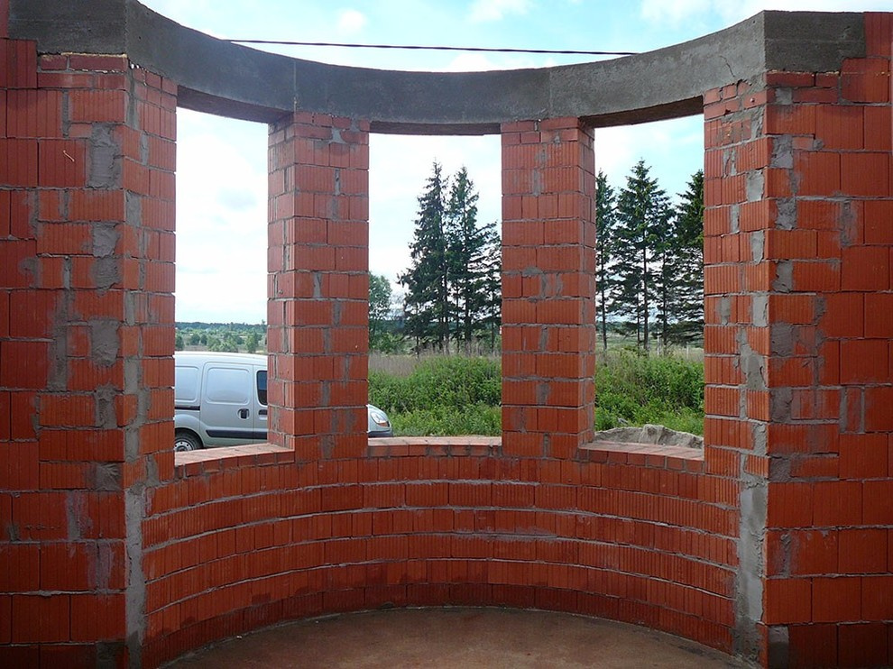 Строительство домов в Калининградке №1