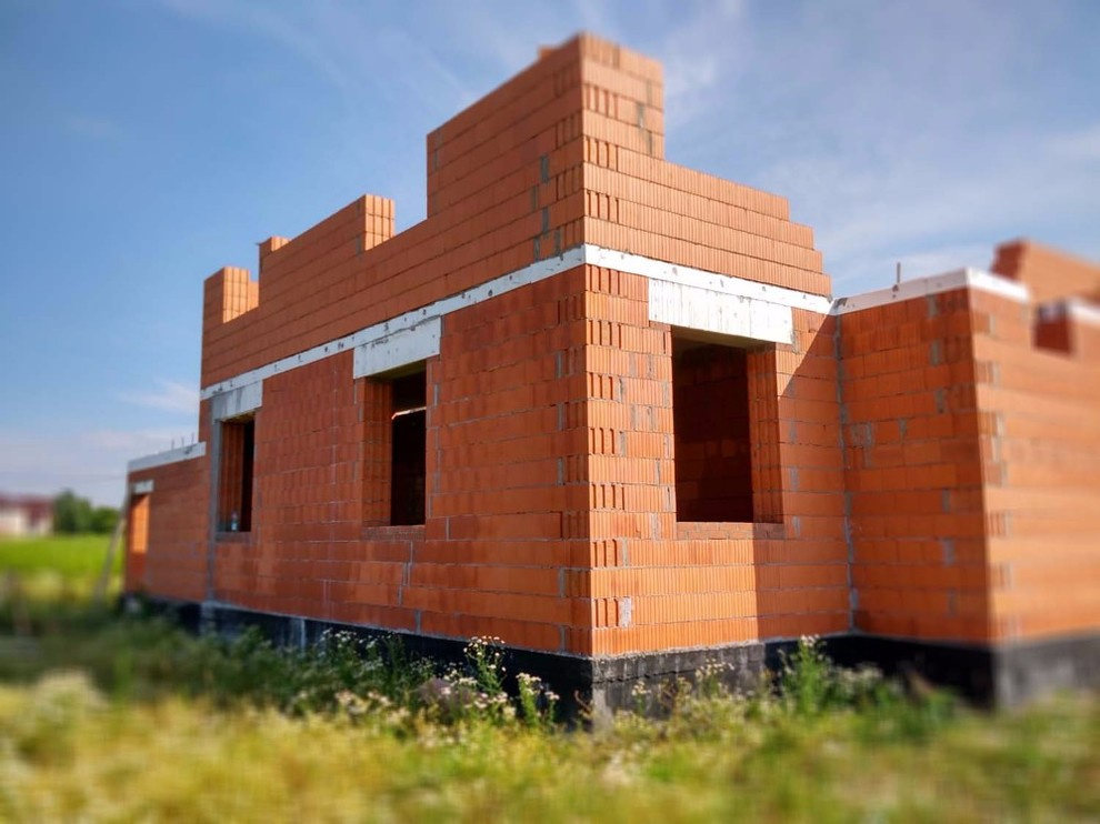 Строительство домов в Калининградке №1