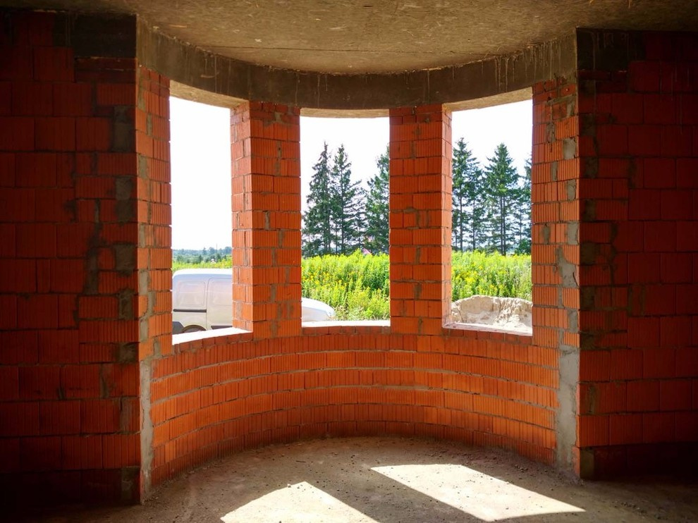 Строительство домов в Калининградке №1