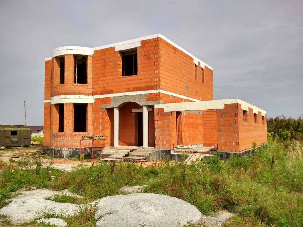 Строительство домов в Калининградке №1