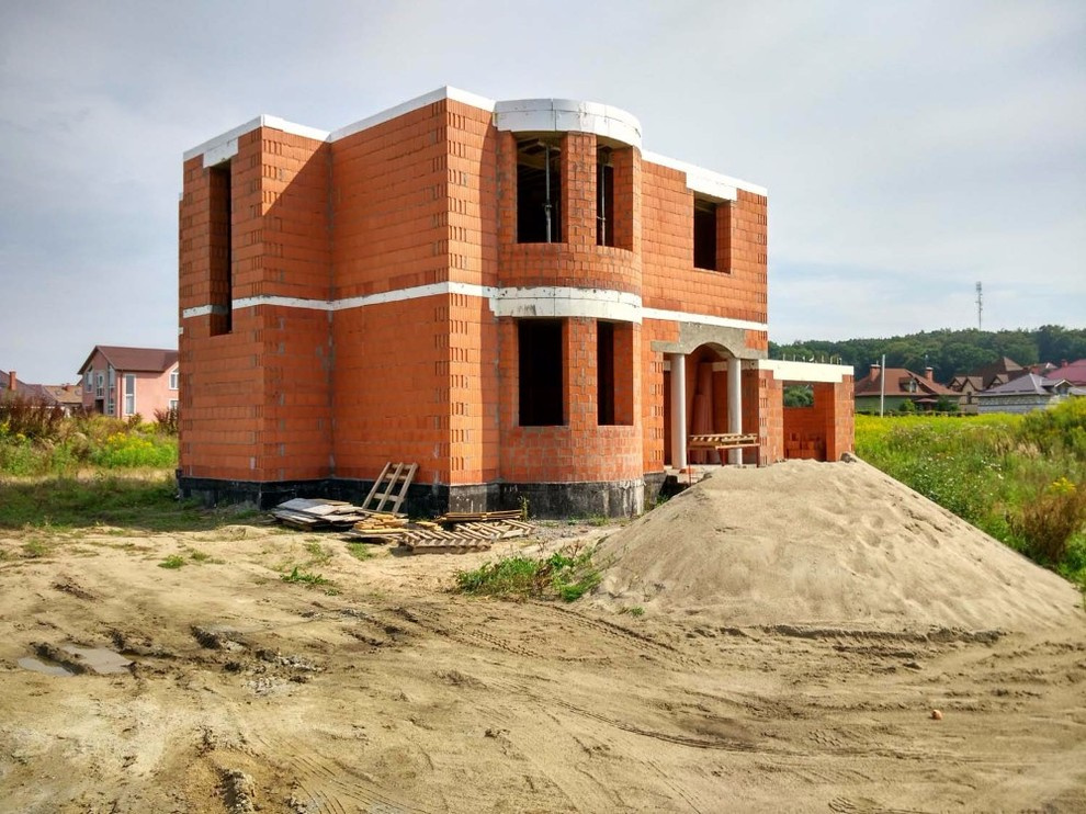 Строительство домов в Калининградке №1