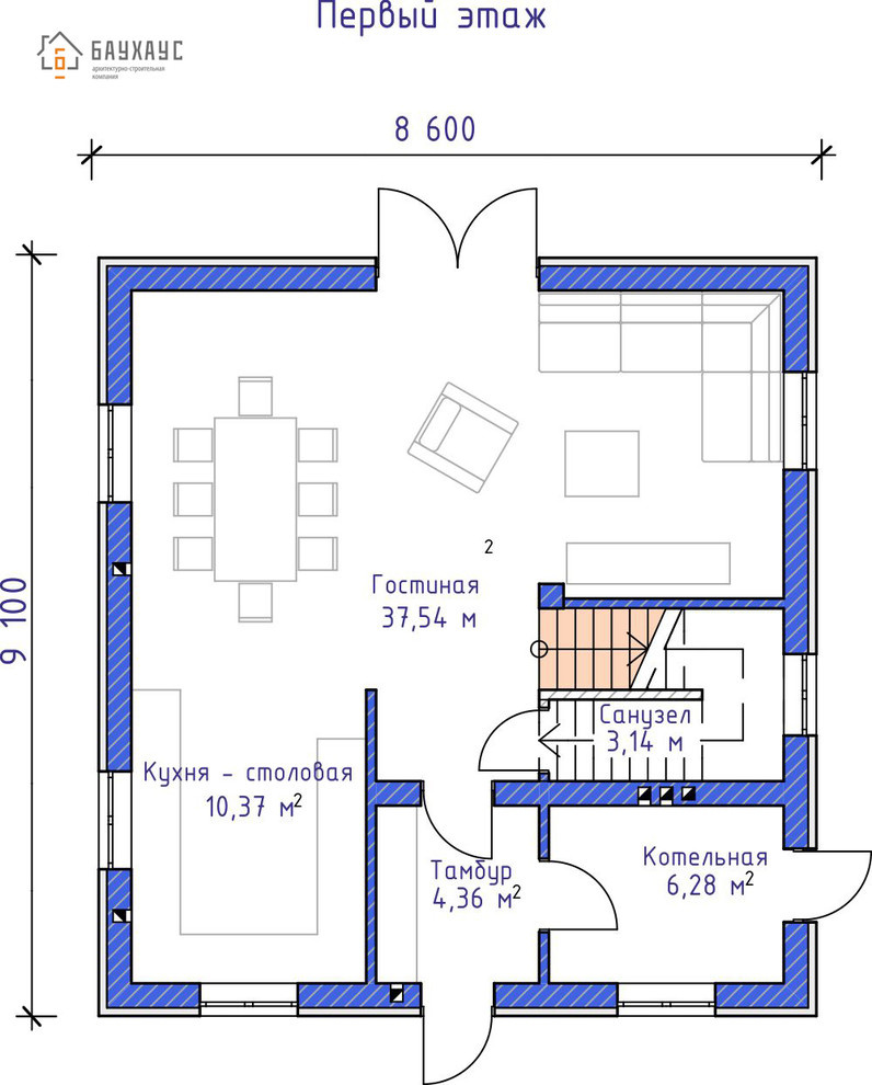 Строительство дома в Калининграде №70