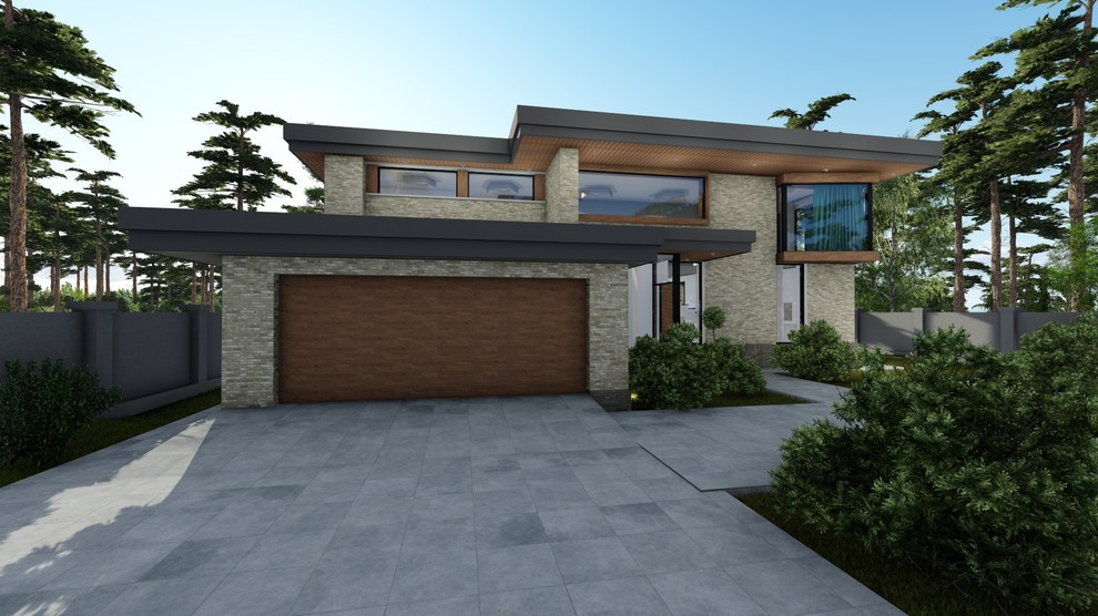 Отделка парапетов и свесов кровли