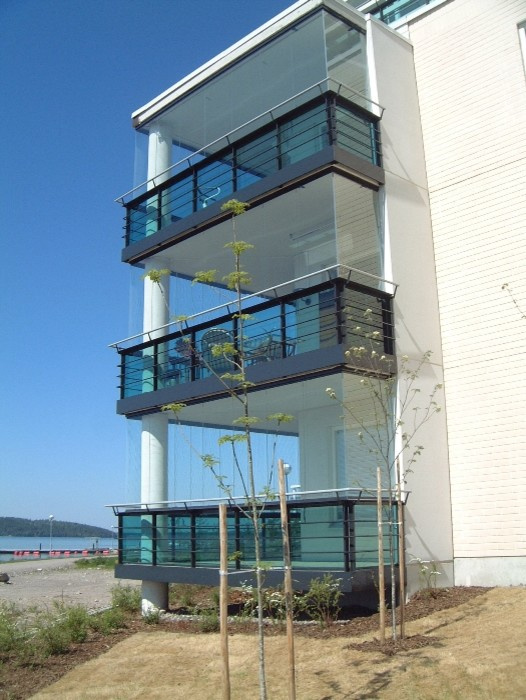 Безрамное остекление Lumon