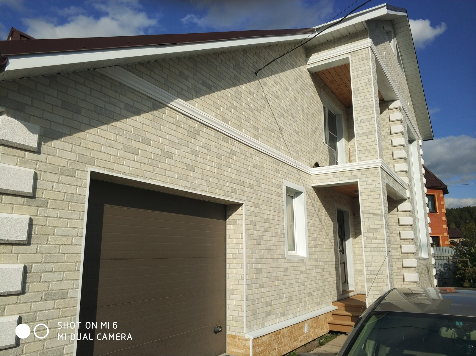 Облицовка фасада японскими фиброцементными панелями Nichiha