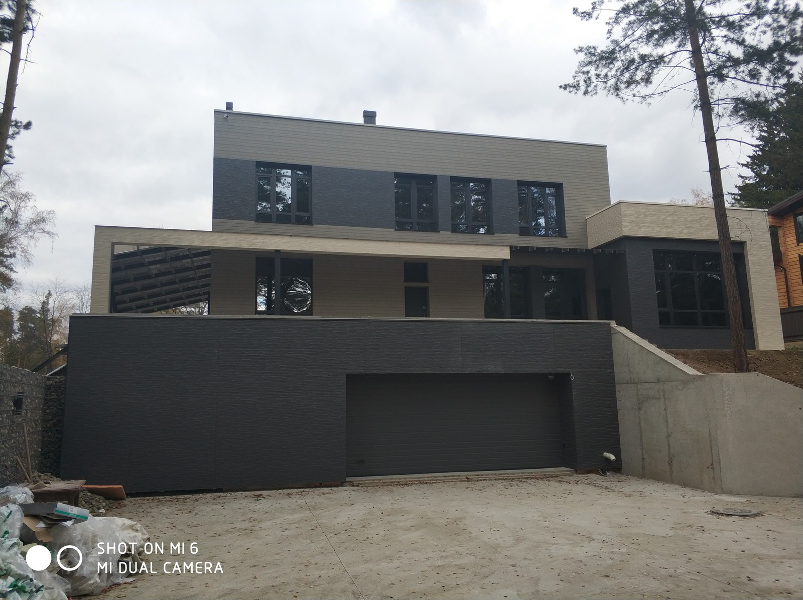 Обложка проекта: Облицовка фасада фиброцементными панелями