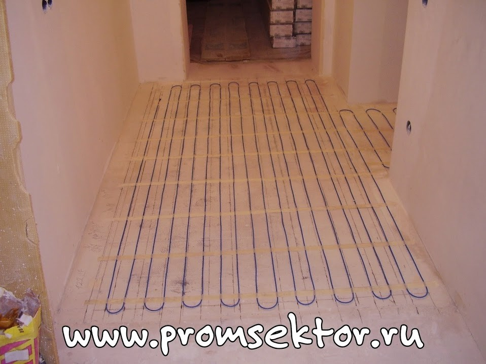 Теплый пол электрический