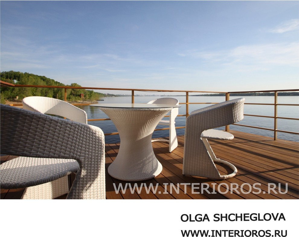 Дебаркадер гостиница на воде со спа-зоной, бассейном и верхней панорамной террас