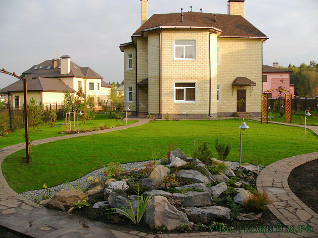 Обложка проекта: Ландшафтный дизайн участка 20 соток