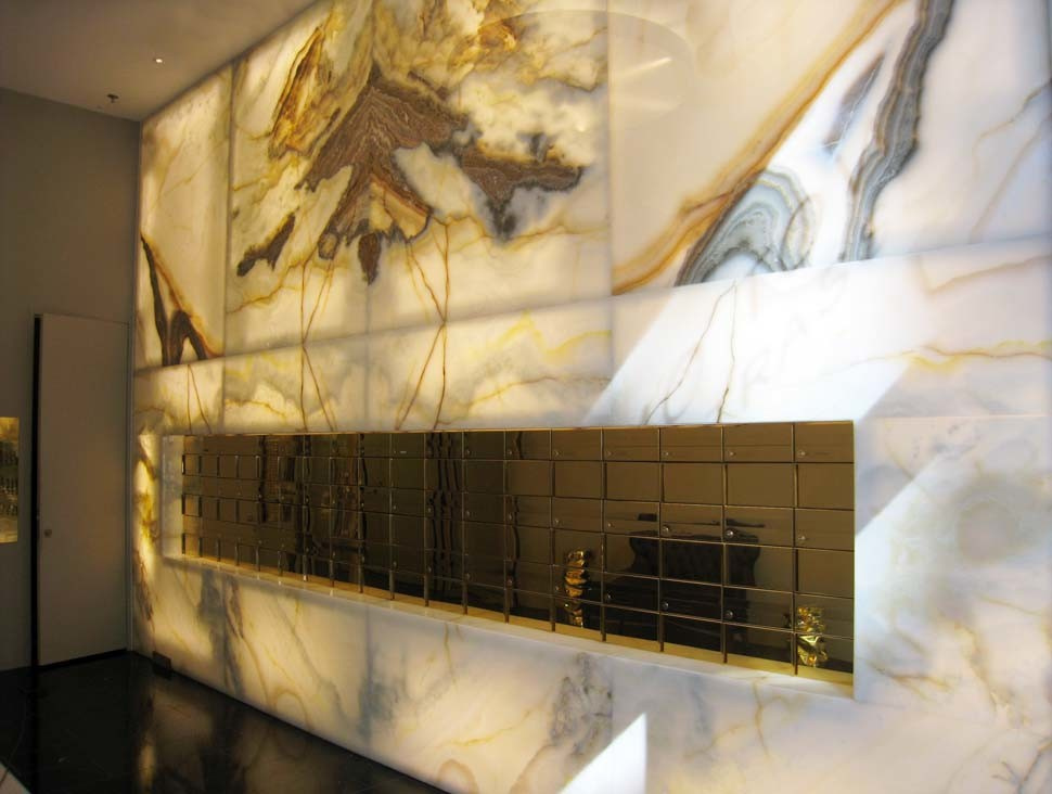 Оникс в интерьере