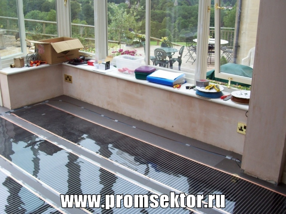 Теплый пол электрический