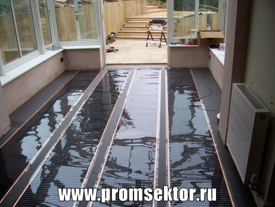 Теплый пол электрический