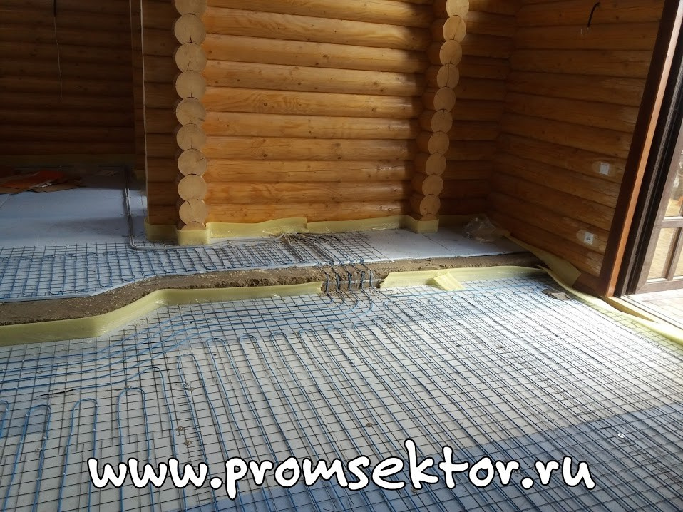 Теплый пол электрический