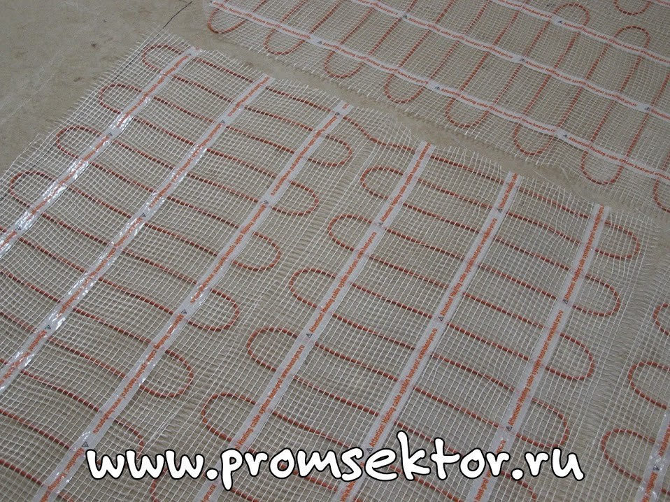 Теплый пол электрический