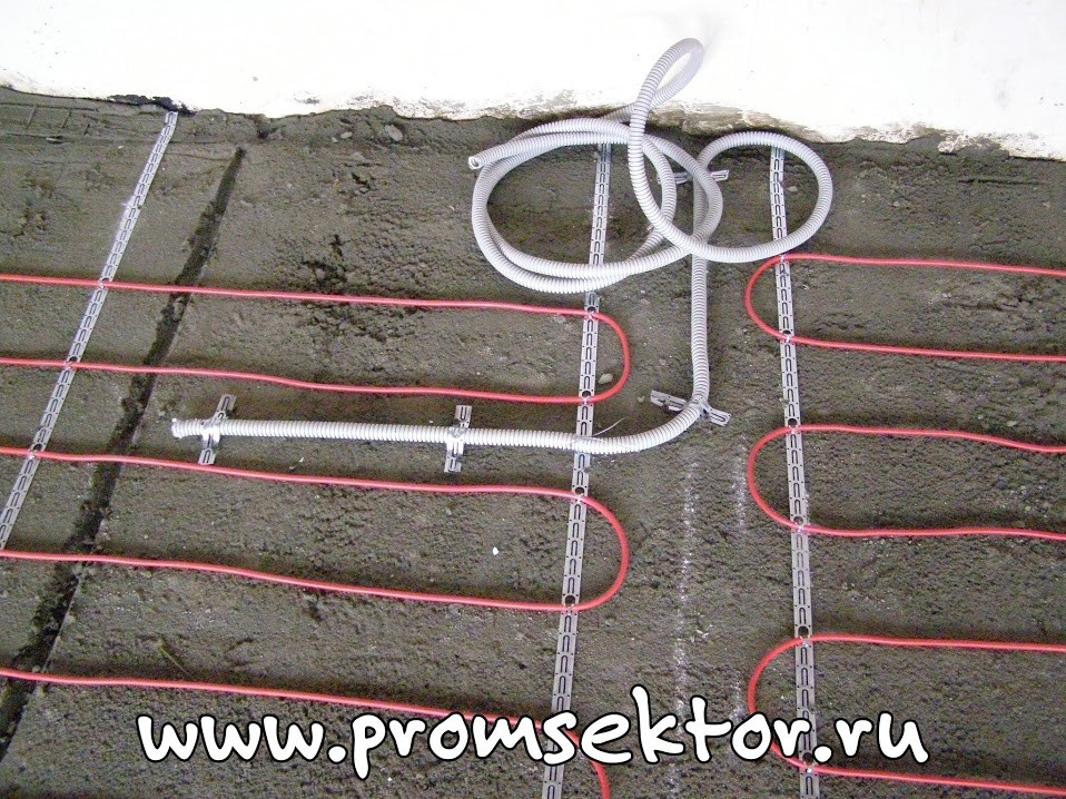 Теплый пол электрический