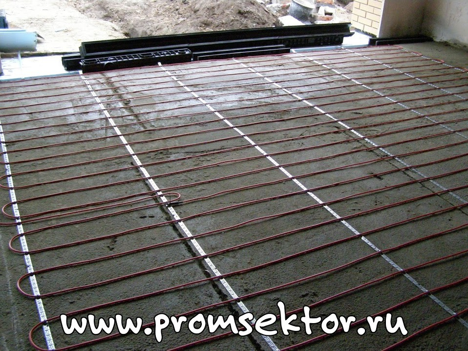 Теплый пол электрический