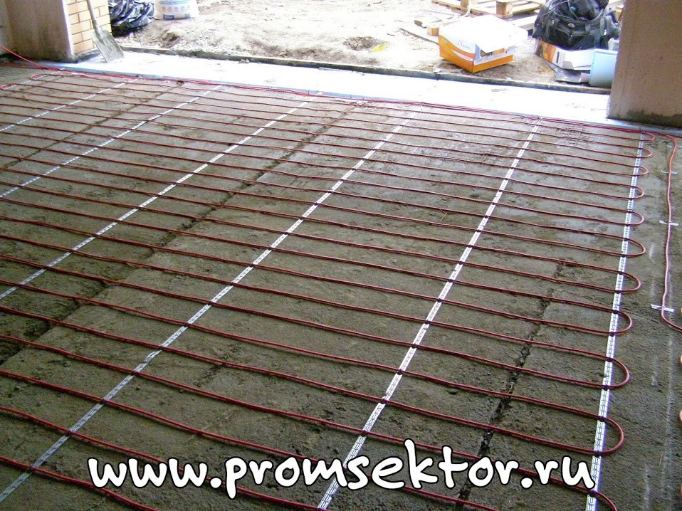 Теплый пол электрический
