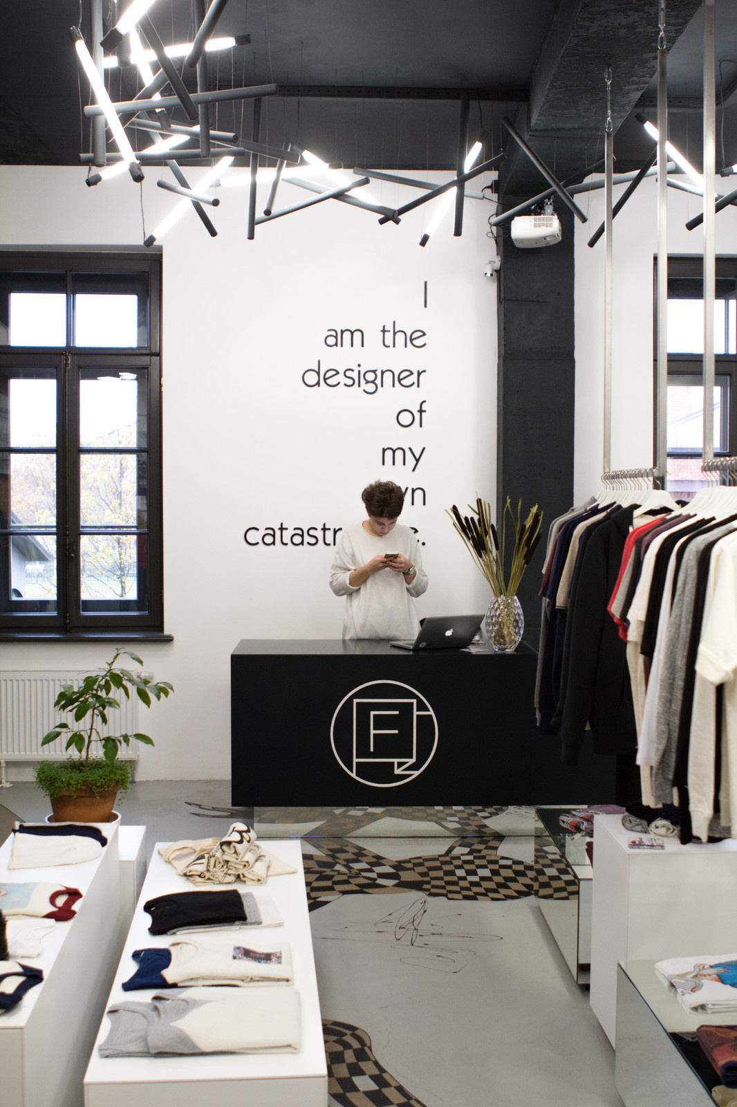 Проект магазина одежды Free Label на острове "Новая Голландия"