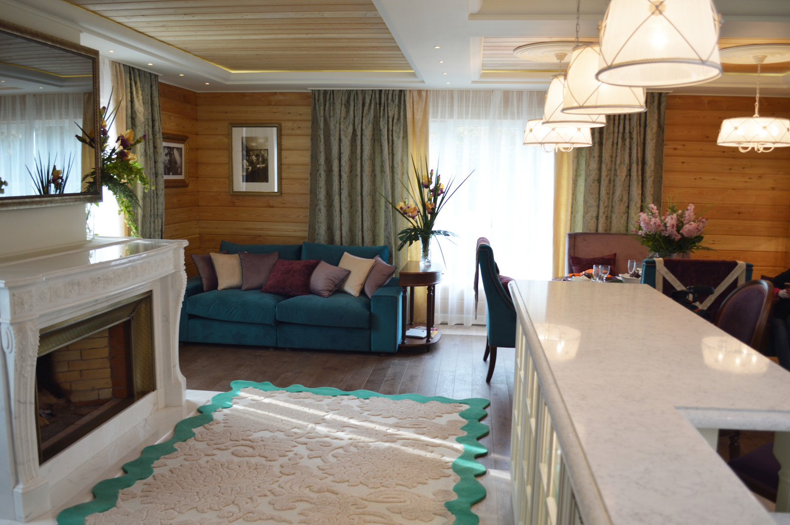 Столовая-гостиная для Сергея Лазарева