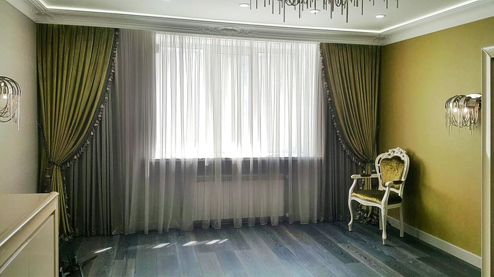 Обложка проекта: Современная классика: текстильное оформление квартиры