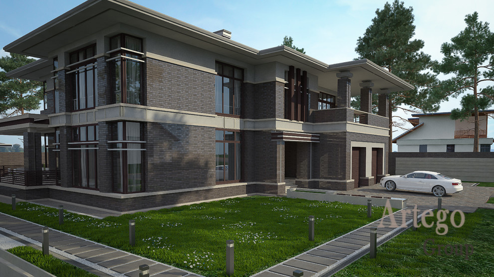 Проект индивидуального жилого дома в поселке Середниково