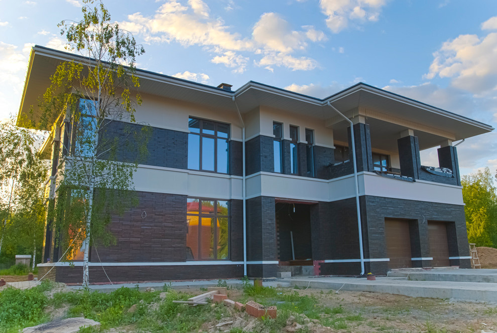 Обложка проекта: Проект индивидуального жилого дома в поселке Середниково