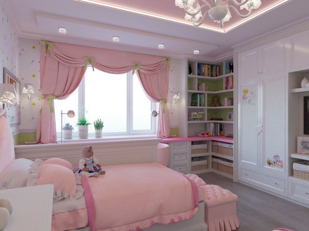 детская комната для двух девочек